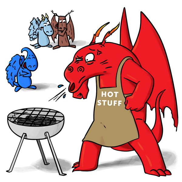 Dragons vs BBQ
