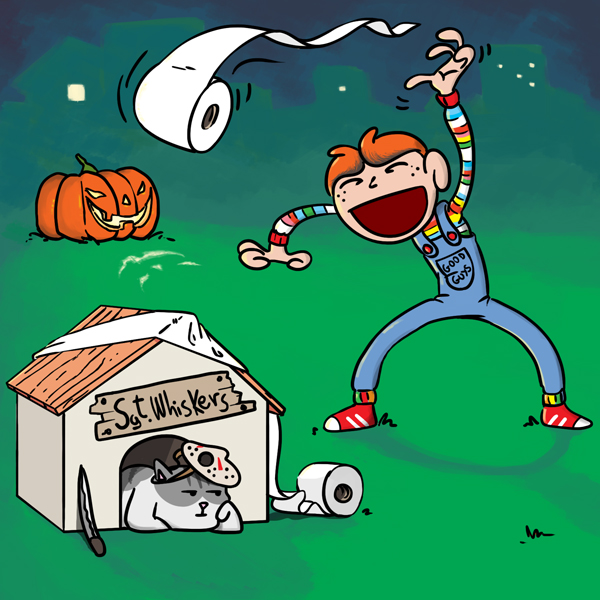 Sgt. Whiskers vs Halloween: Child's Play